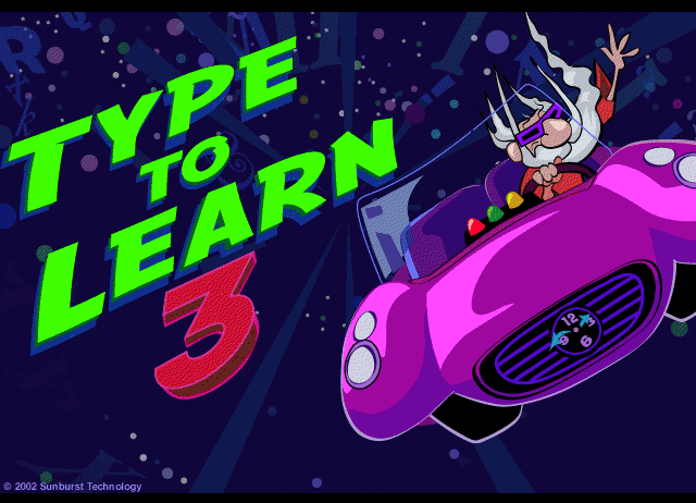 Type to Learn 3 - Splash